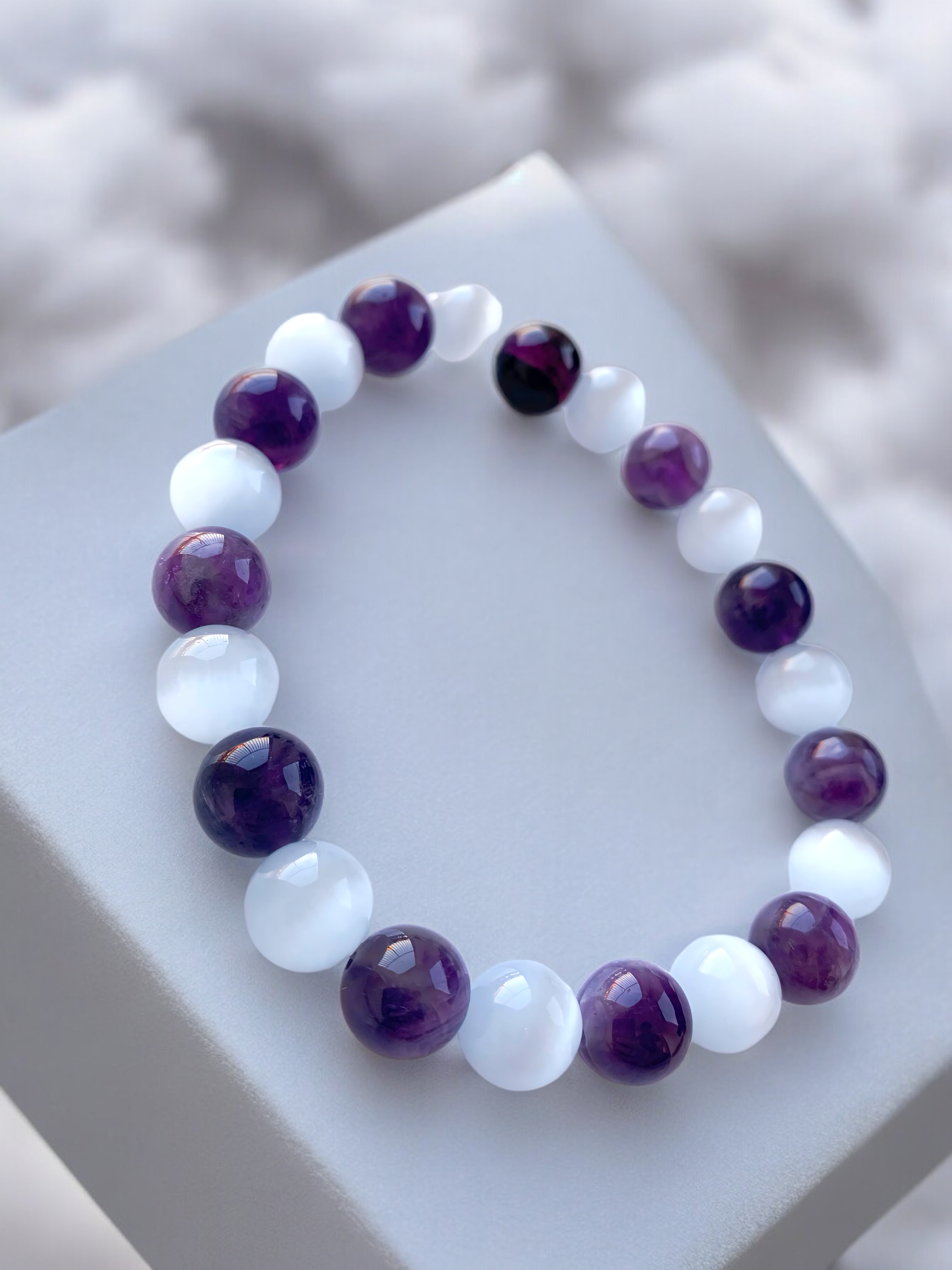 “Purple Passion” Beaded Bracelet Bracelet The Aaron Anthony Collection