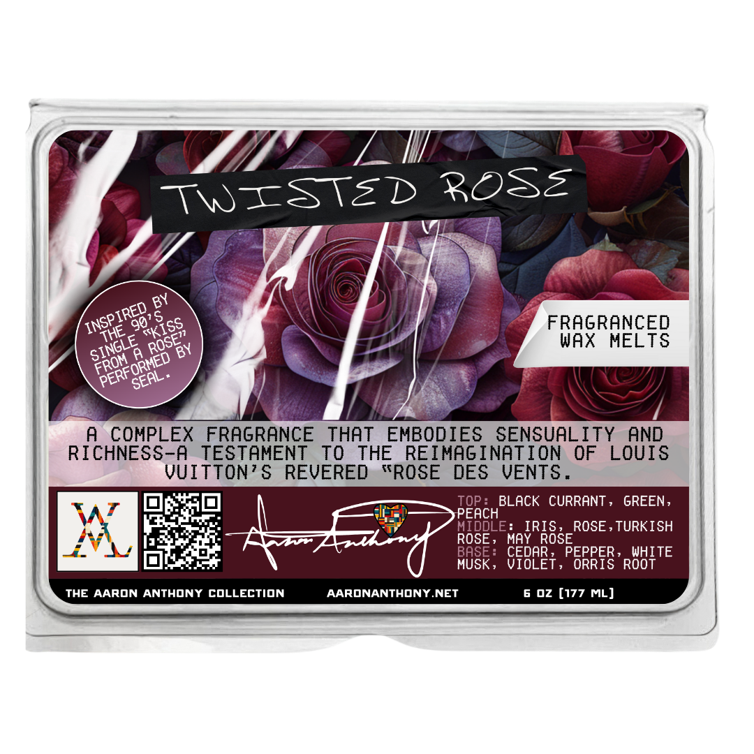 "Twisted Rose" Wax Melt XL Wax Melt (XL) The Aaron Anthony Collection